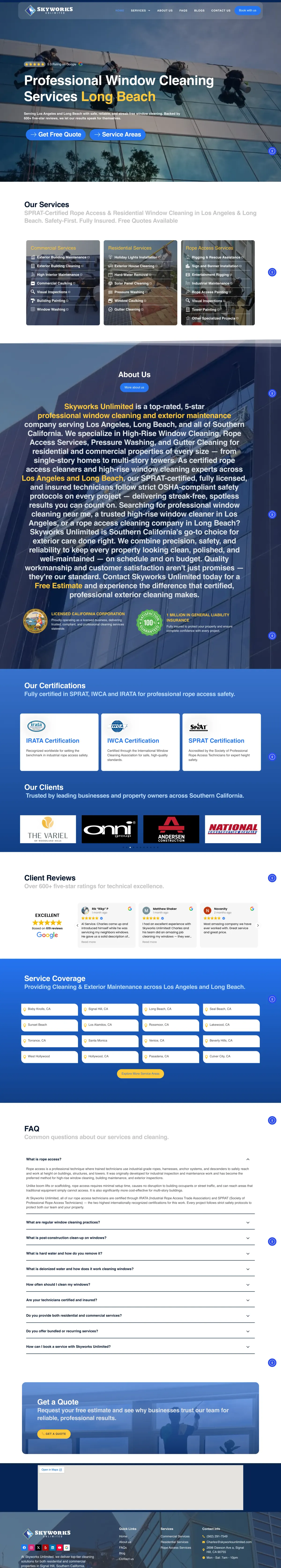 Skyworks Unlimited — full page