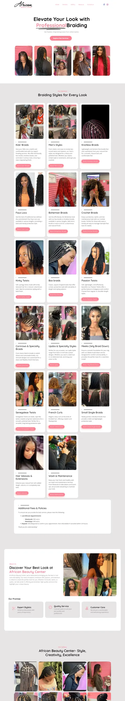 African Beauty Center