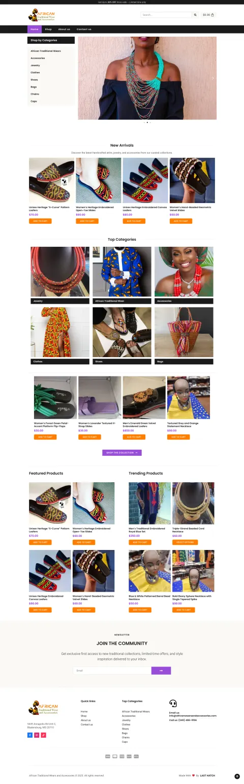 African Traditional Wears And Accessories