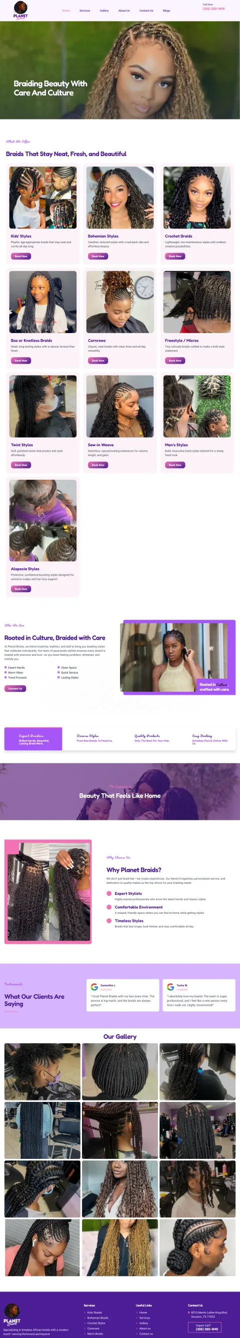 Planet African Braids